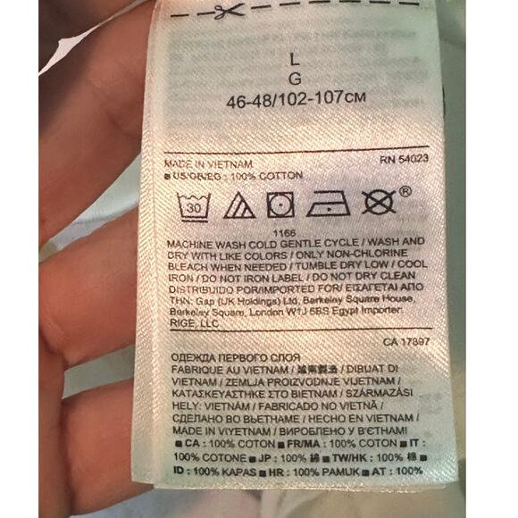 Banana Republic Soft Wash white short sleeves t shirt size large - Picture 4 of 6